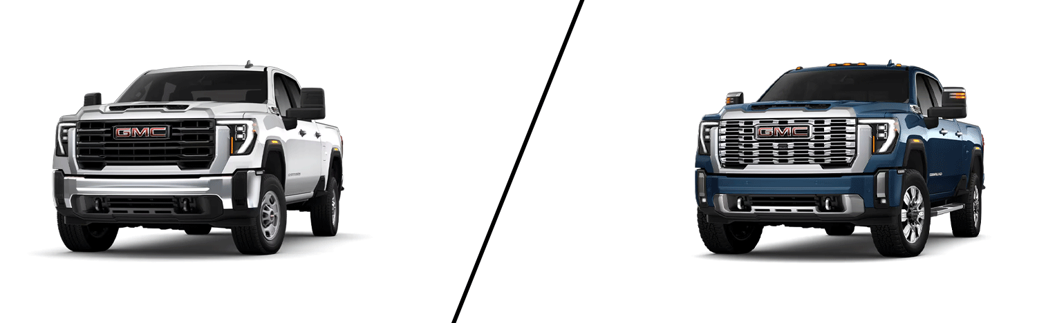 2026 GMC Sierra Heavy Duty PRO vs 2026 GMC Sierra Heavy Duty Denali