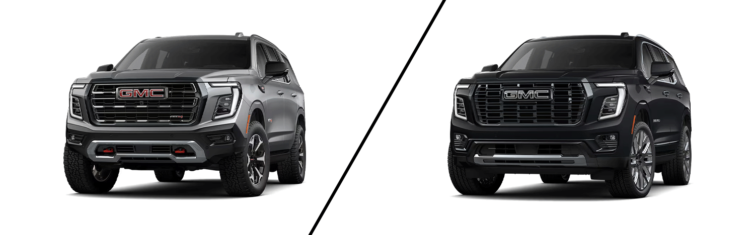 2026 GMC Yukon AT4 Ultimate vs 2026 GMC Yukon Denali Ultimate